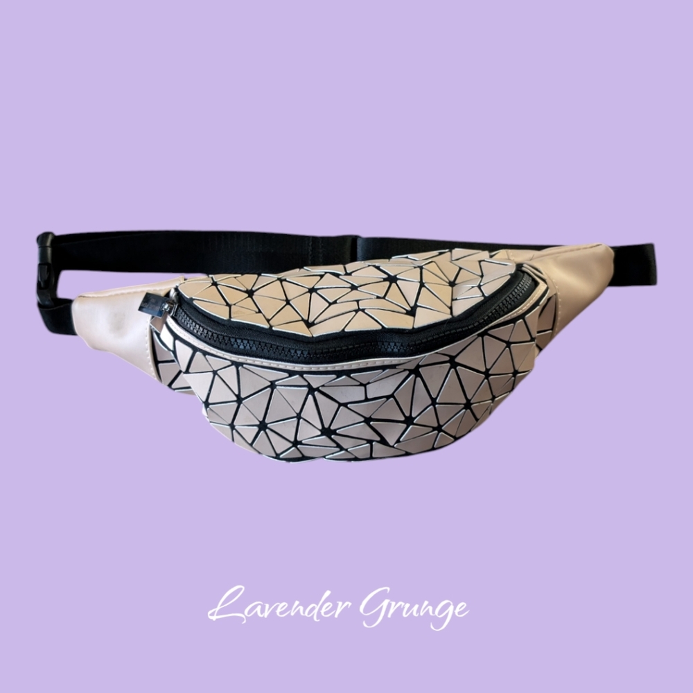 Emilio Pepe Geometric Fanny Pack